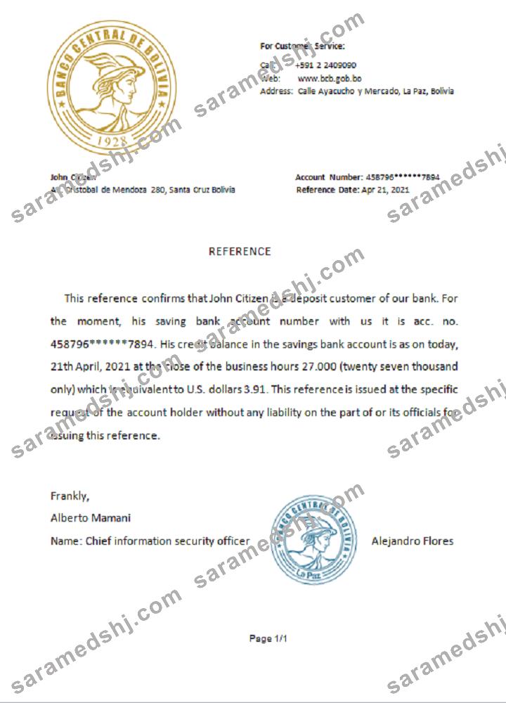 Bolivia_Banco Central de Bolivia_reference